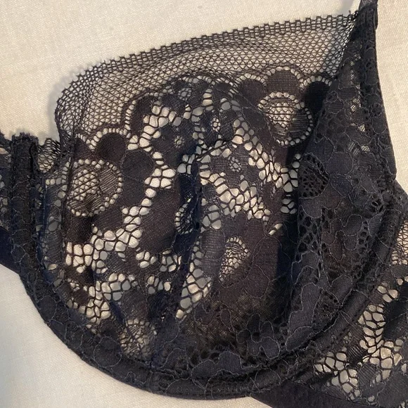 Beija London lingerie lace bra blue 34D - Picture 4 of 16